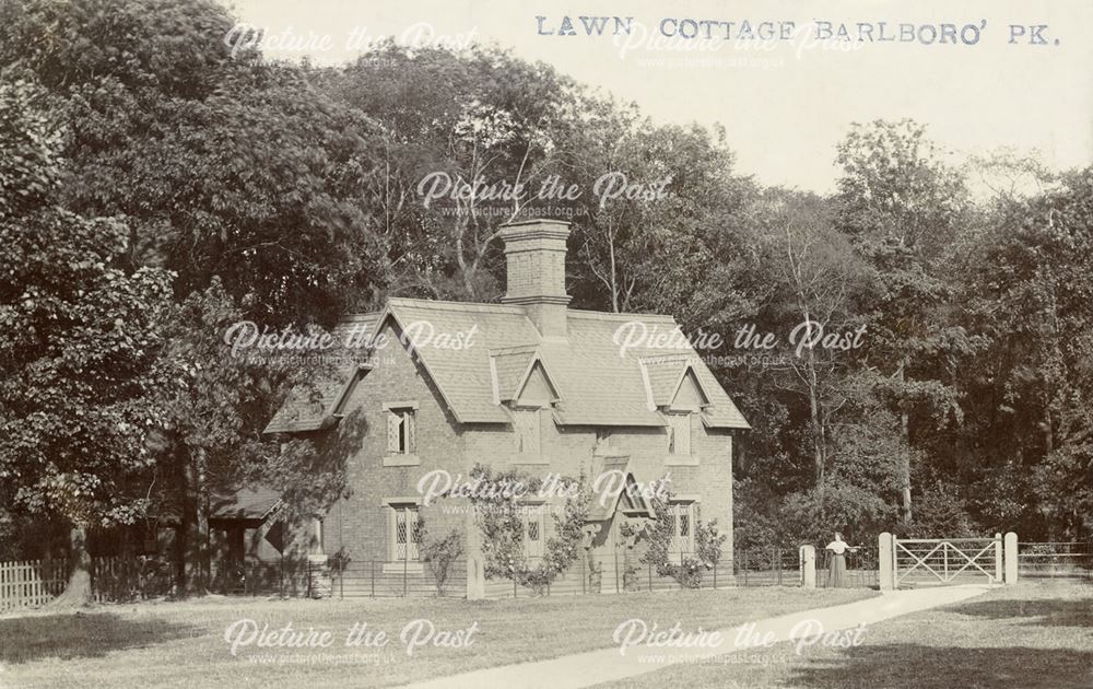 Lawn Cottage, Barlborough Park, Barlborough, c 1903