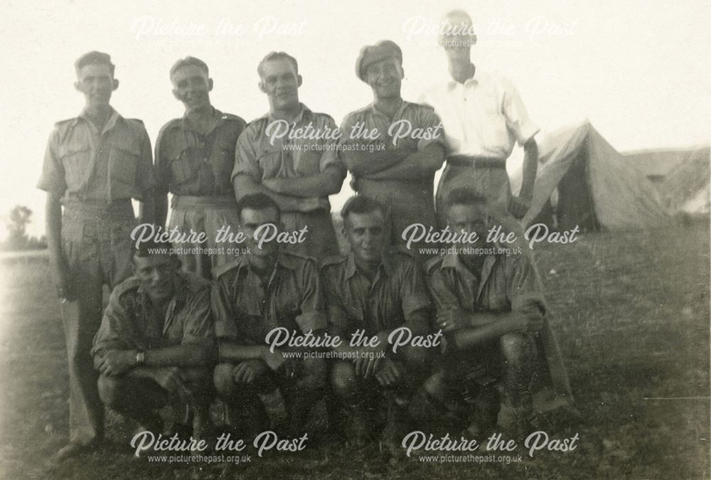 Group of Soldiers, Egypt, c 1930s-40s