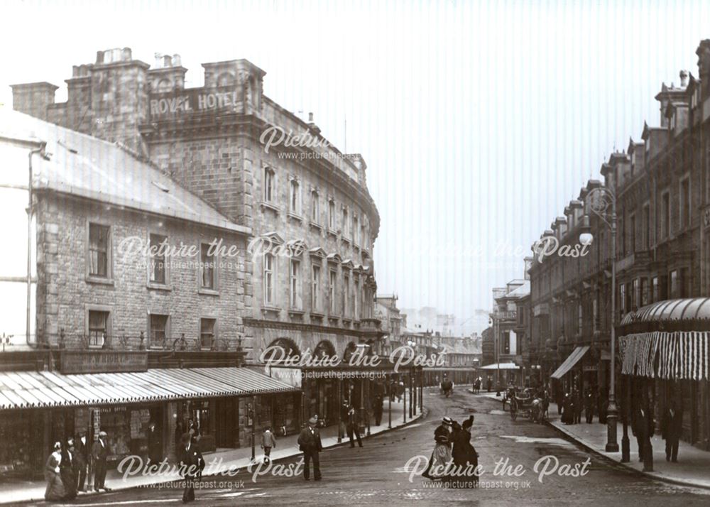 Spring Gardens, Buxton, c 1900