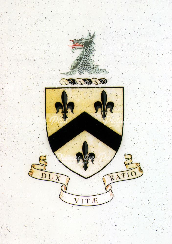 Arms and Crest of the Fanshawe Family, Dronfield, 1969-70