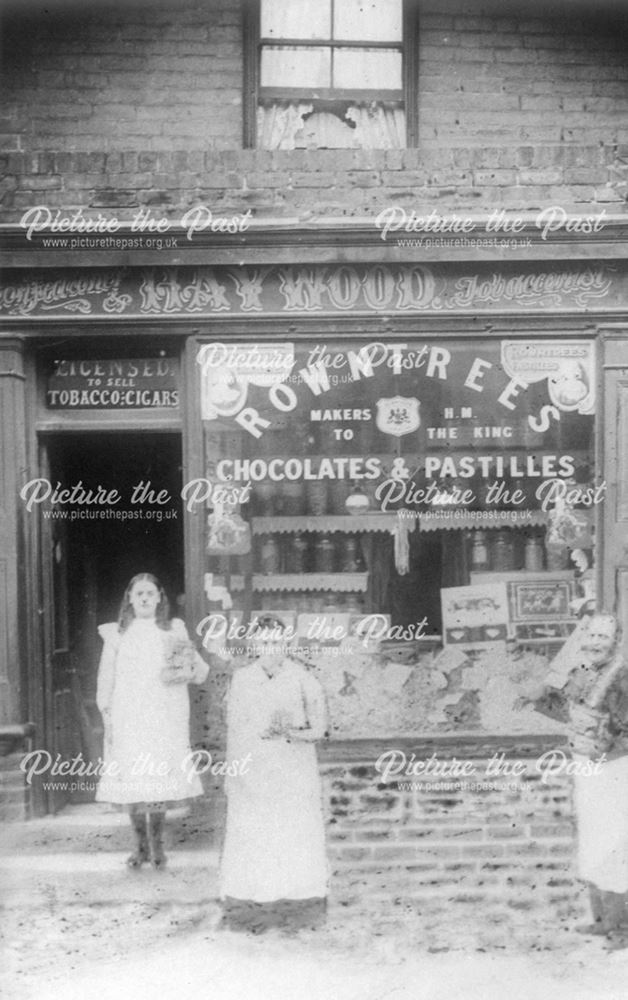 Haywood's Shop, Welbeck Street, Whitwell, c 1910s