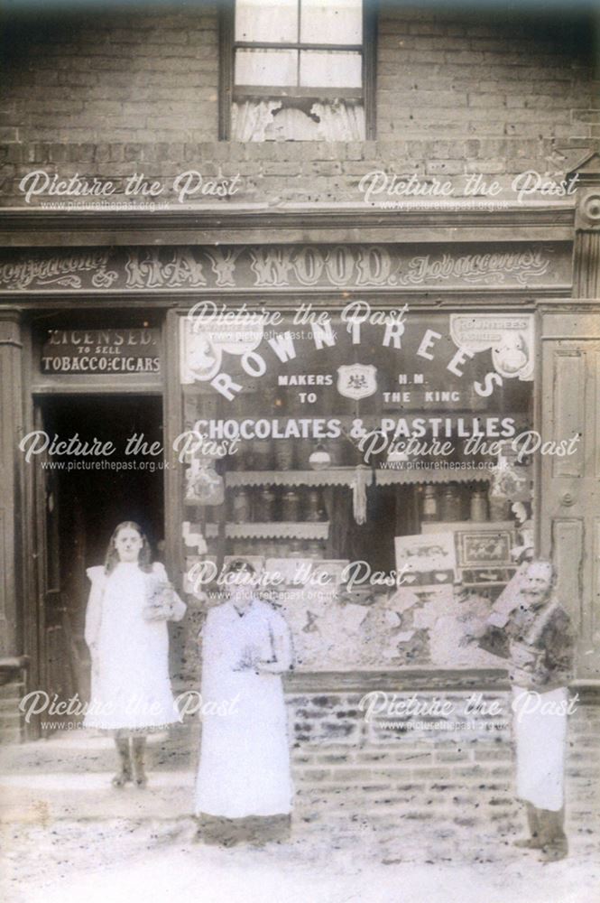 Haywood's Shop, Welbeck Street, Whitwell, c 1910s