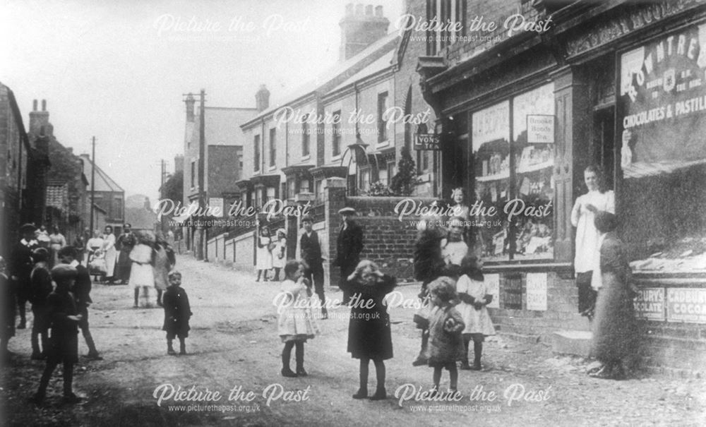 J. H. Bedford's Shop, Welbeck Street, Whitwell, c 1910s