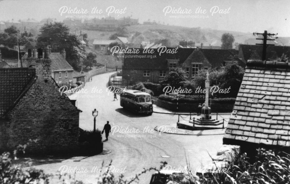 The Square, Whitwell, c 1940s