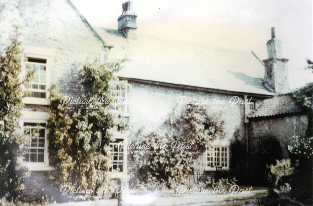 Rear of Manor House, High Street, Whitwell, c 1960s