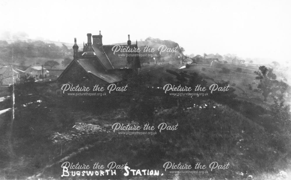 Bugsworth Station, c 1890 ?