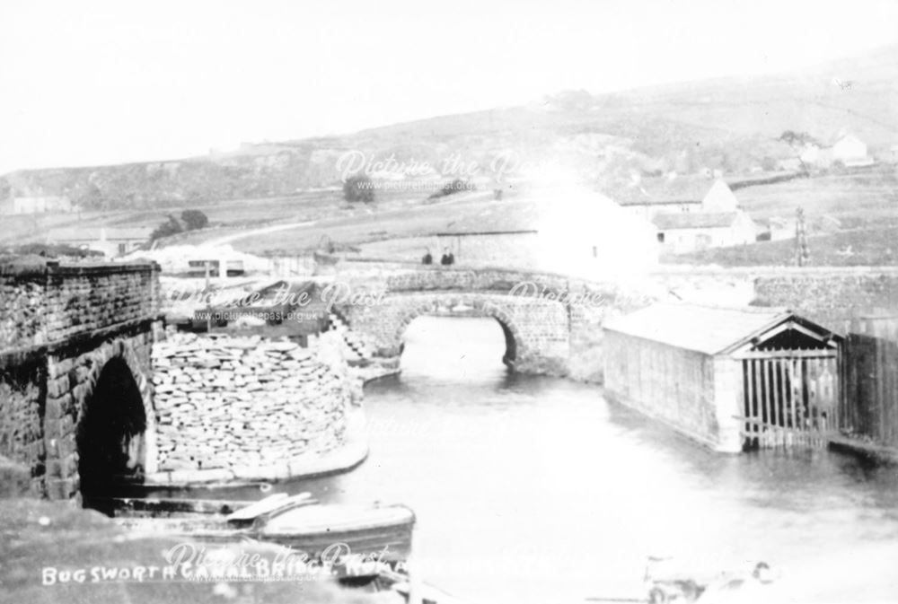 Bugsworth Canal Bridge, c 1900 ?