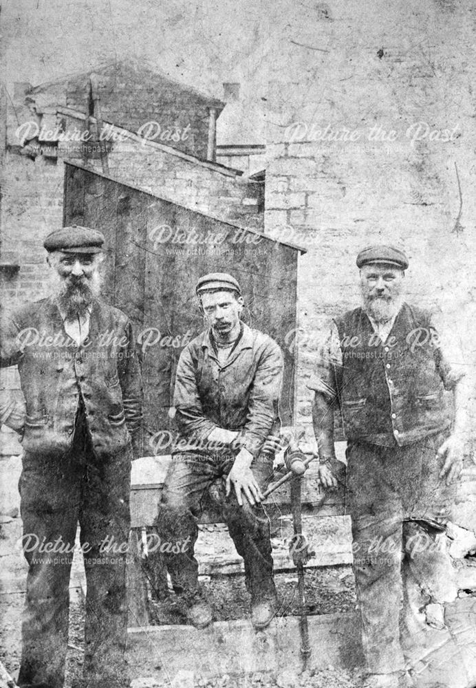 Quarrymen, Bugsworth, c 1910 ?