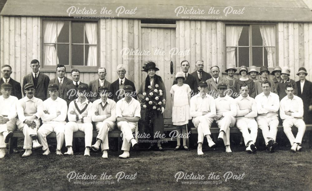 Bugsworth Cricket Club, c 1925 ?