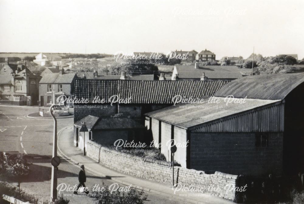 Branks Farm, taken from Butt Hill, Whitwell, c1940's