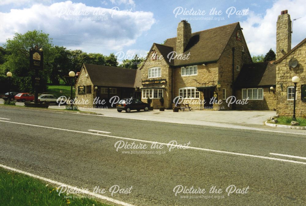 Half Moon Pub in various stages of alteration in 19th and 20th Centuries, Whitwell, c1990's