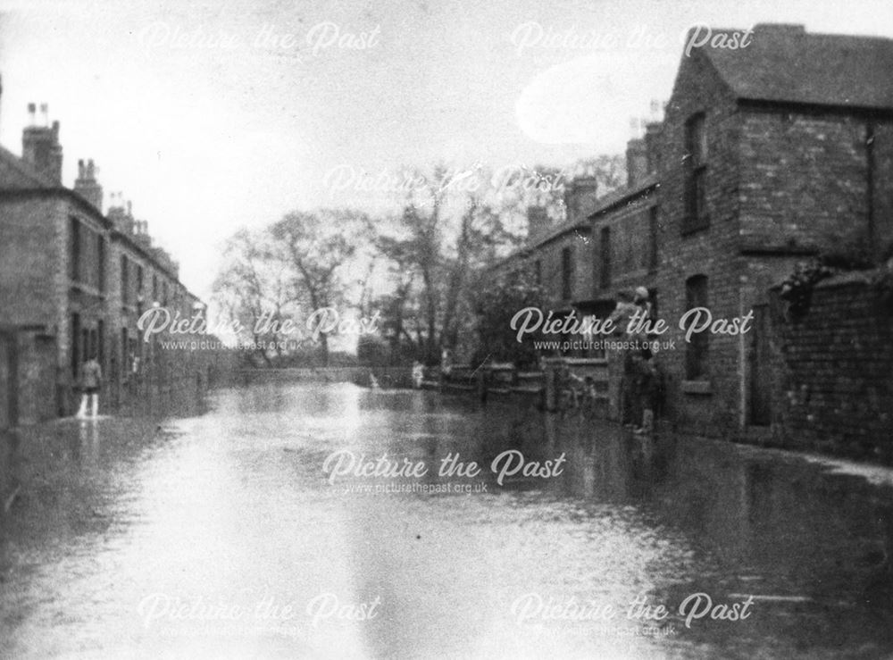 Floods, Rutland Grove, Sandiacre, 1935