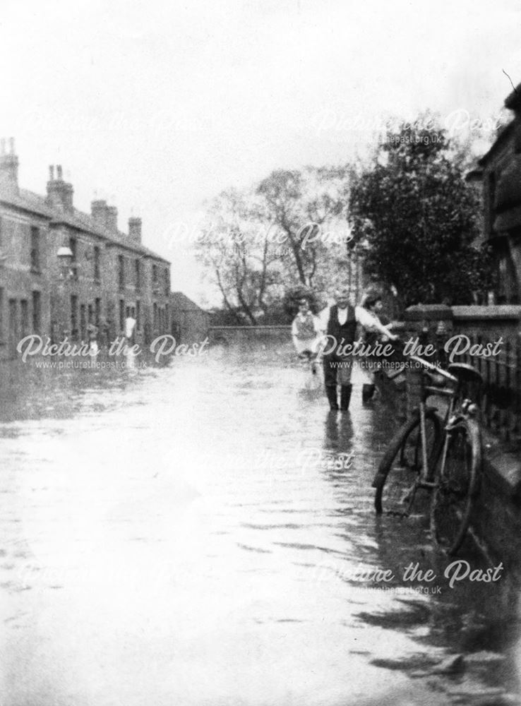 Floods, Rutland Grove, Sandiacre, 1935