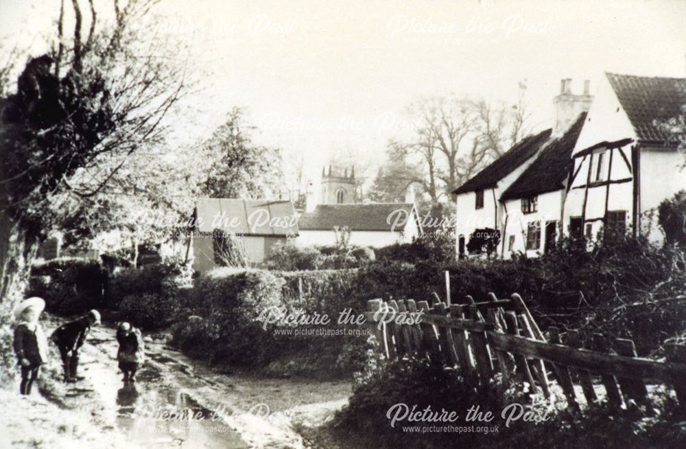 Risley Brook, Risley, c 1900