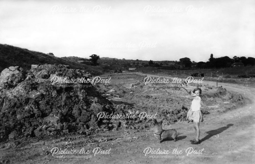 Construction of M1 Motorway, Sandiacre, 1964