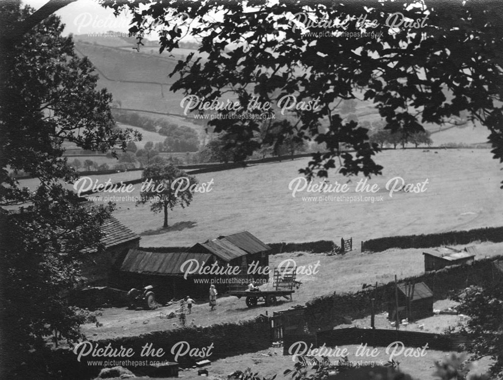 Combs Valley, Chapel en le Frith, Derbyshire, c 1890