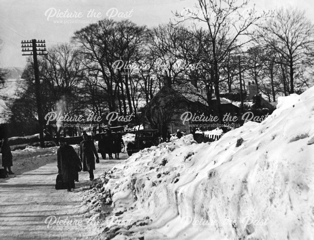 Park Road, Chapel en le Frith, Derbyshire, c 1930