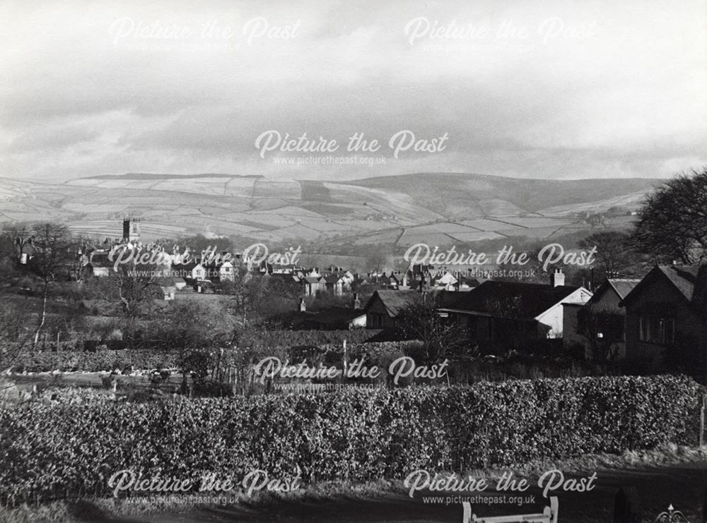 Hordens Park Road, Chapel-en-le-Frith, Derbyshire, c 1930