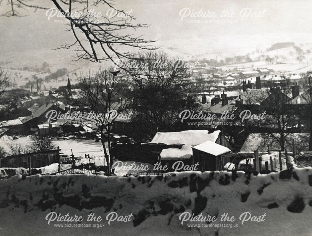 Burrfields Road, Chapel-en-le-Frith, Derbyshire, c 1940