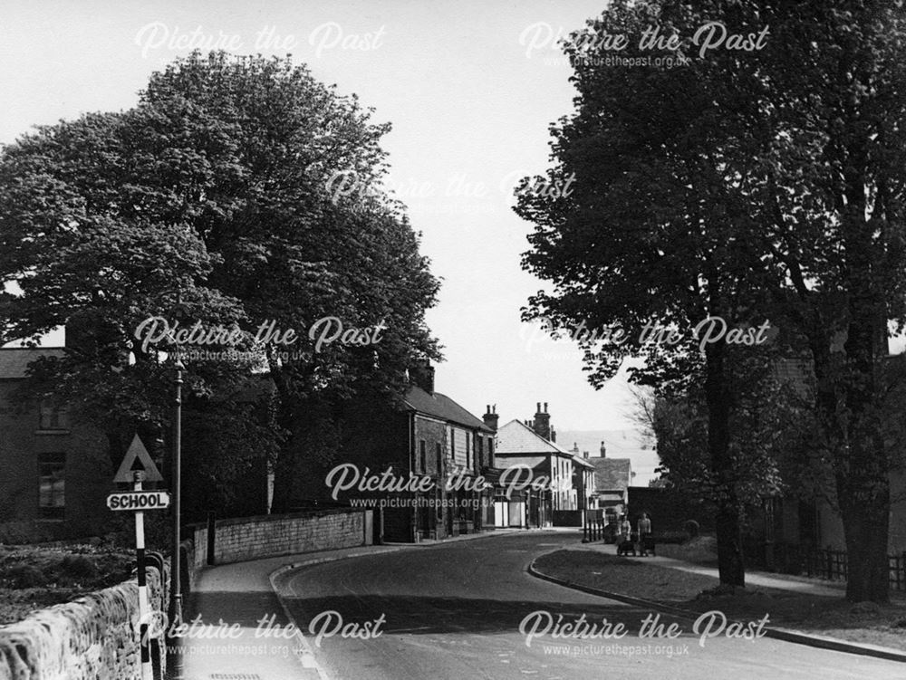 Town End, Chapel-en-le-Frith, Derbyshire, c 1946