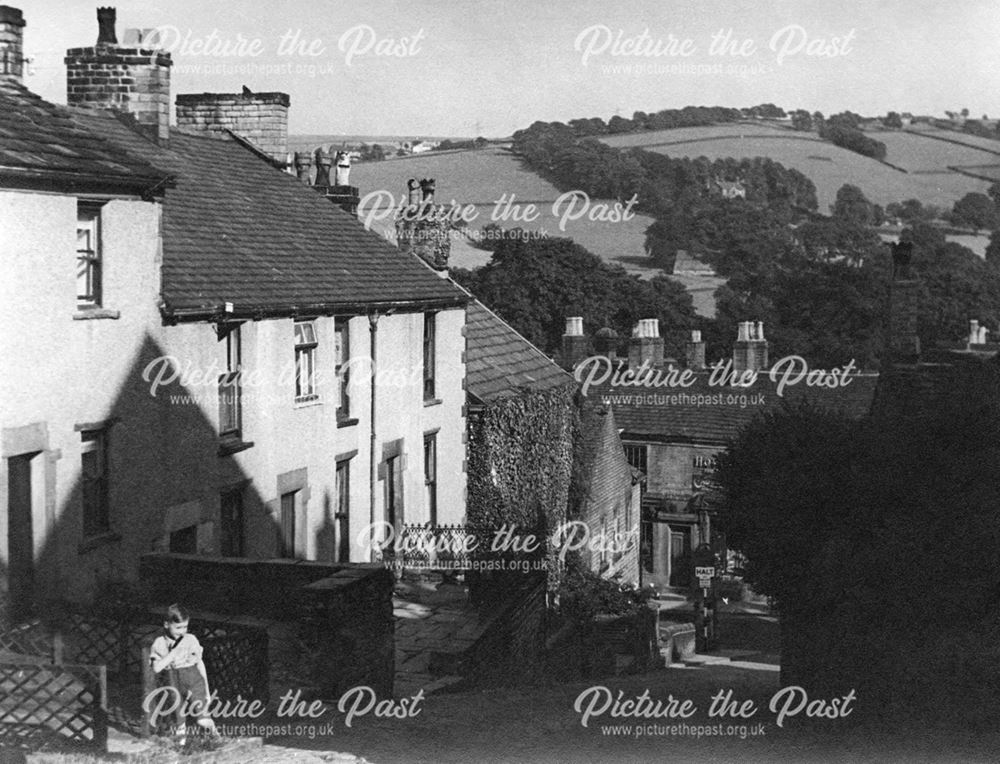 Church Brow, Market Street, Chapel-en-le-Frith, Derbyshire, c 1937