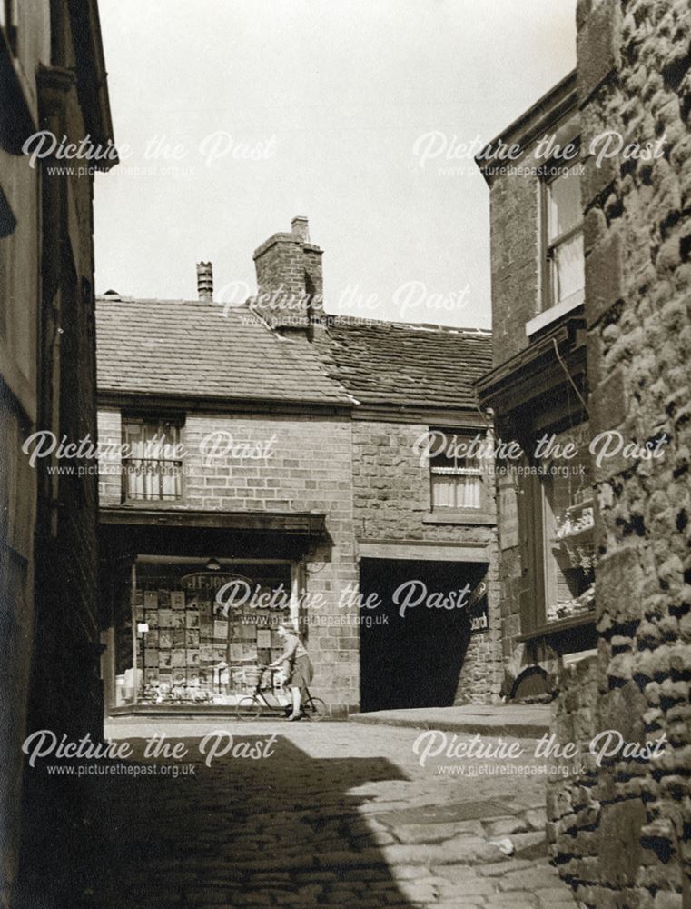 Market Place, Chapel-en-le-Frith, Derbyshire, c 1946