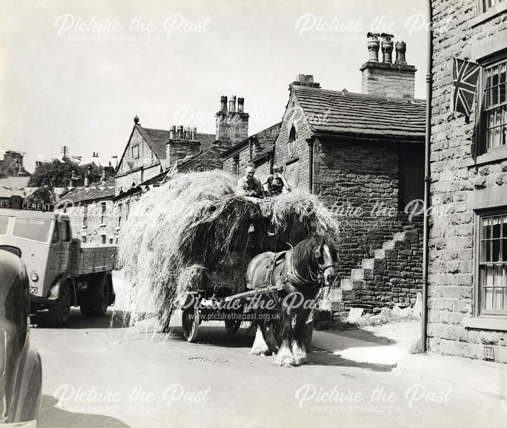 Market Street, Chapel-en-le-Frith, Derbyshire, c 1948