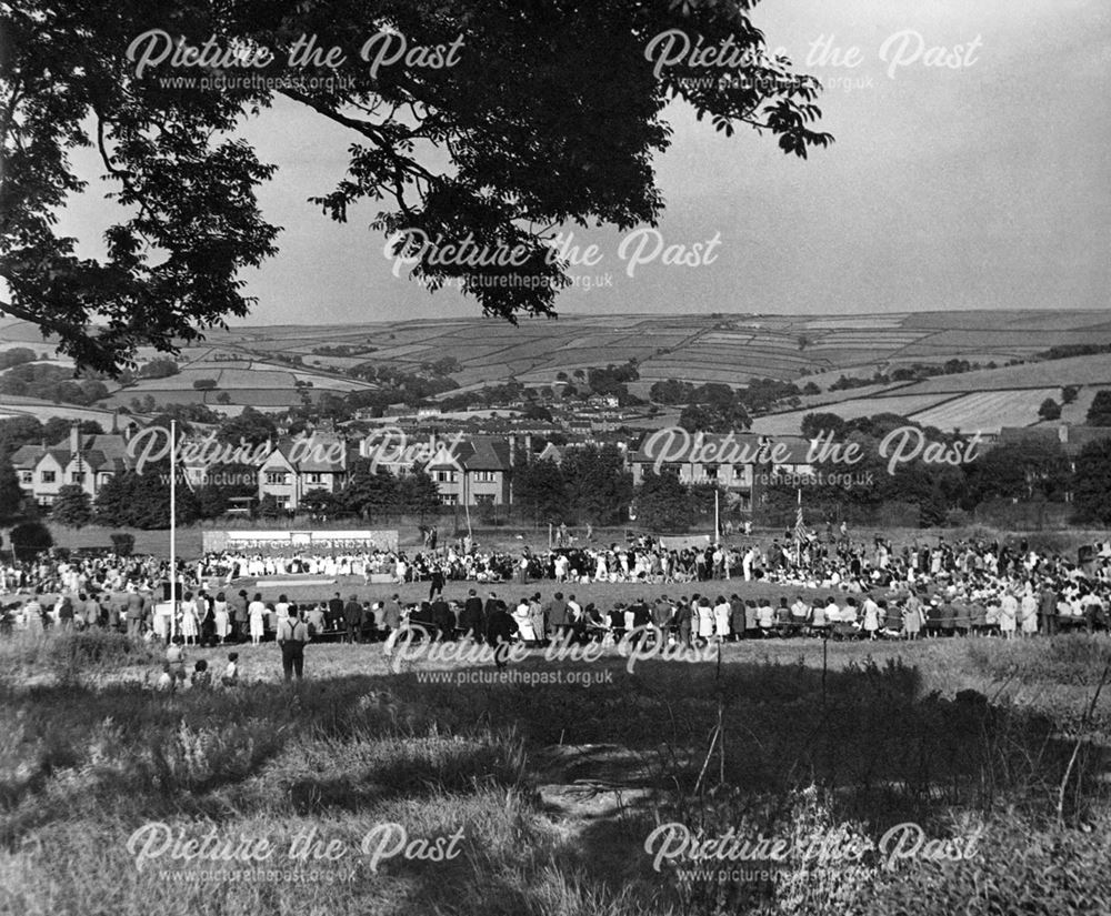 Carnival, Memorial Park, Chapel-en-le-Frith, Derbyshire, 1948