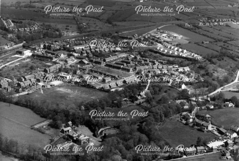 Aerial View, Chinley, 1980