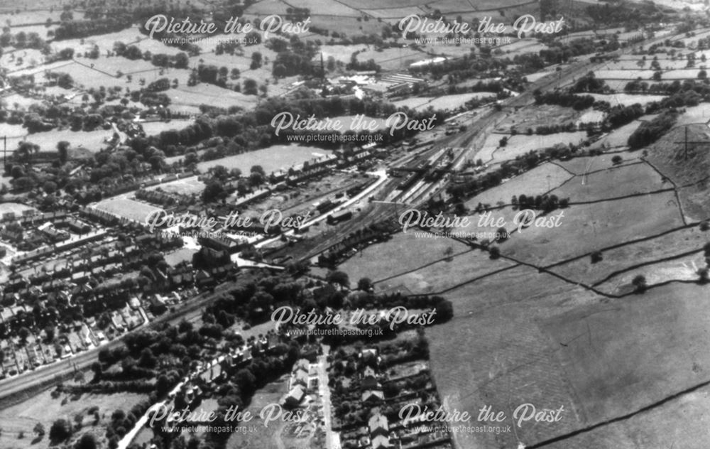 Aerial View, Chinley, 1963 