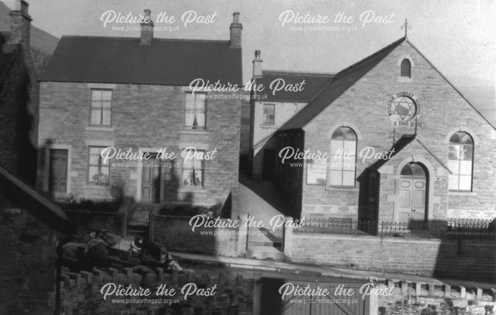 Completed Wesleyan Sunday School, Chinley, c 1903