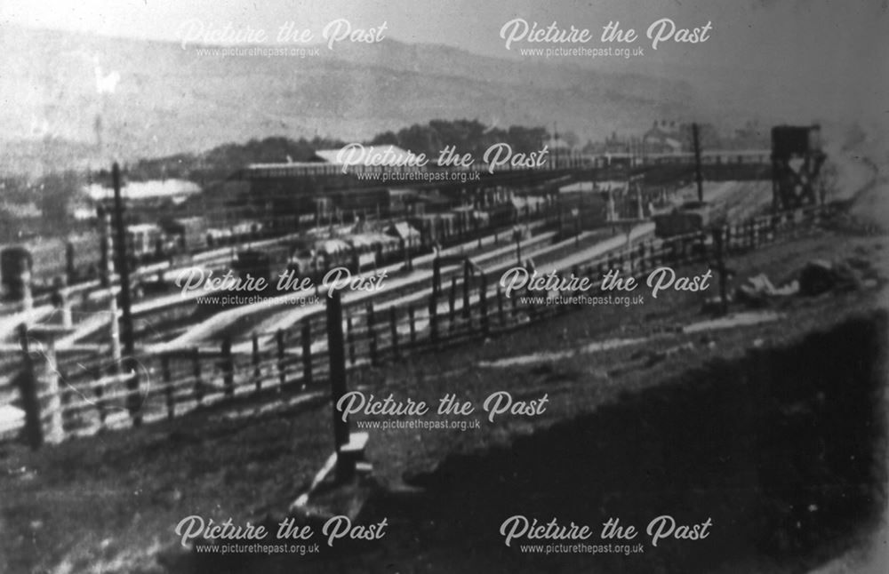 Chinley Train Station, Station Road, Chinley, c 1900s