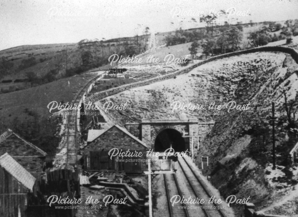 Cowburn tunnel, Chinley, c 1900