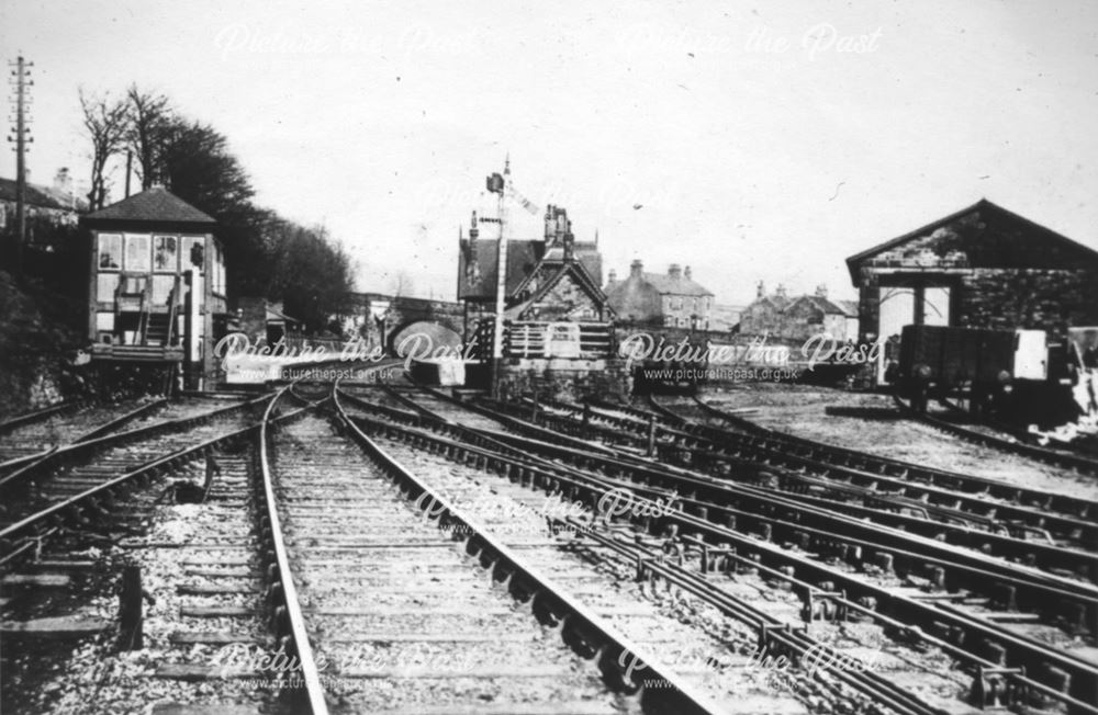 1st Chinley Station, c 1890s