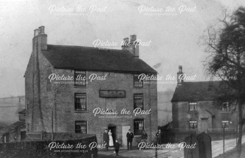 The Old Crown and Mitre, New Smithy, Chinley, c 1900s