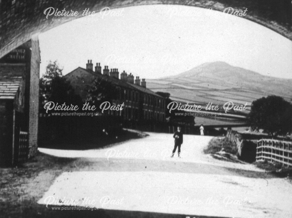 Hayfield Road, New Smithy, Chinley, c 1903