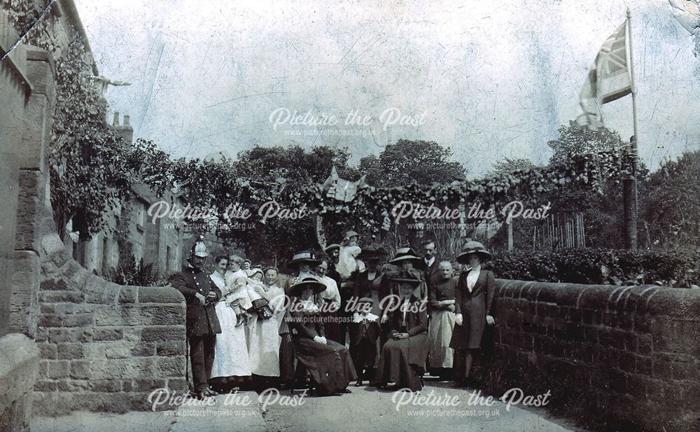 Field Row Street Party, Belper, c 1900