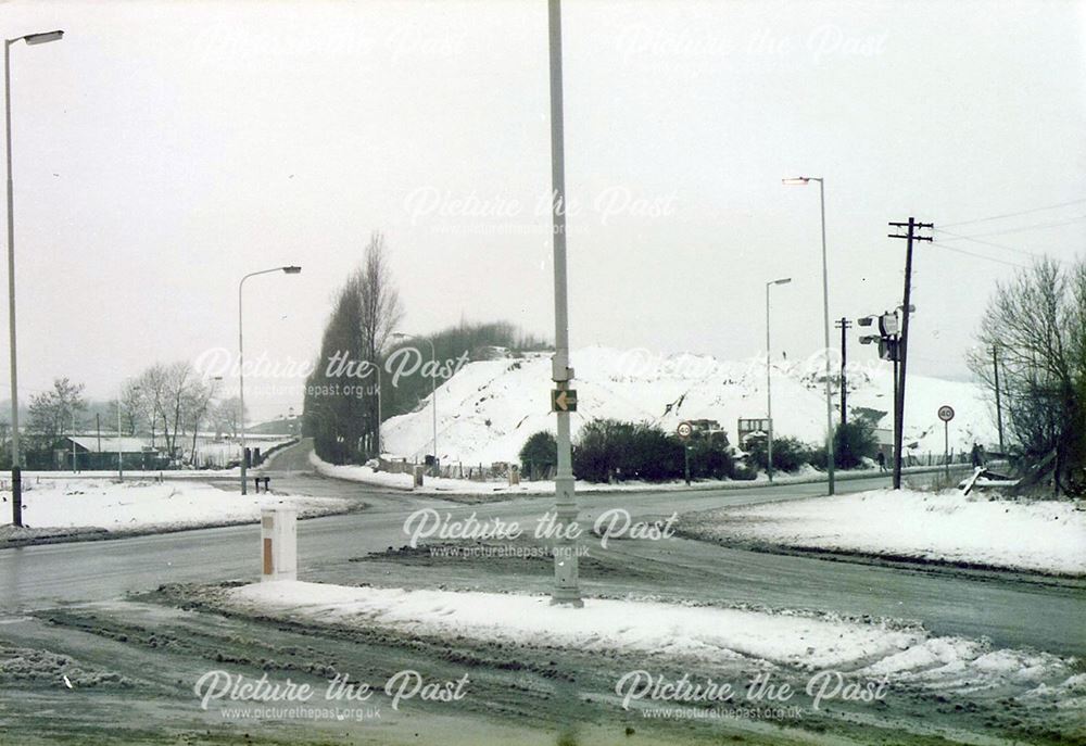 Bypass Construction, Sheffield Road and Brimington Road North, Whittington Moor, 1980s