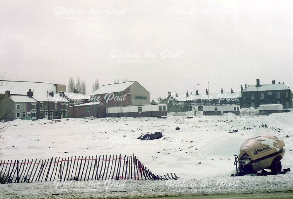 Bypass Construction, Brimington Road North, Whittington Moor, 1980s