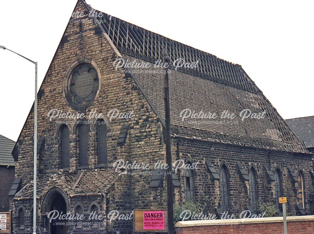 Demolition of Brampton Congregational Church