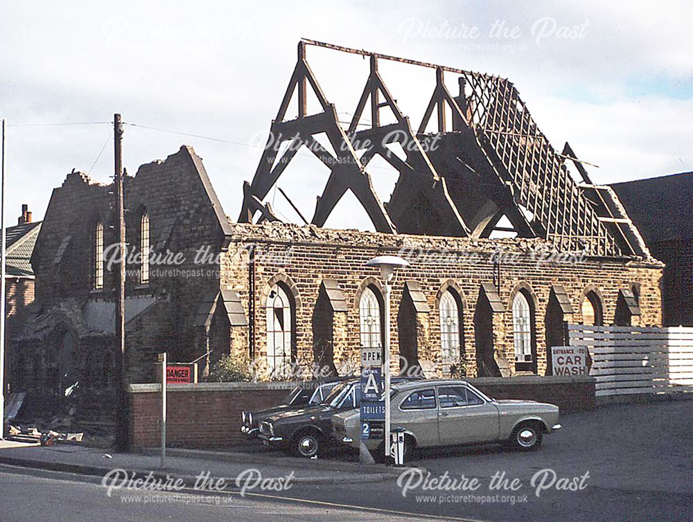 Demolition of Brampton Congregational Church