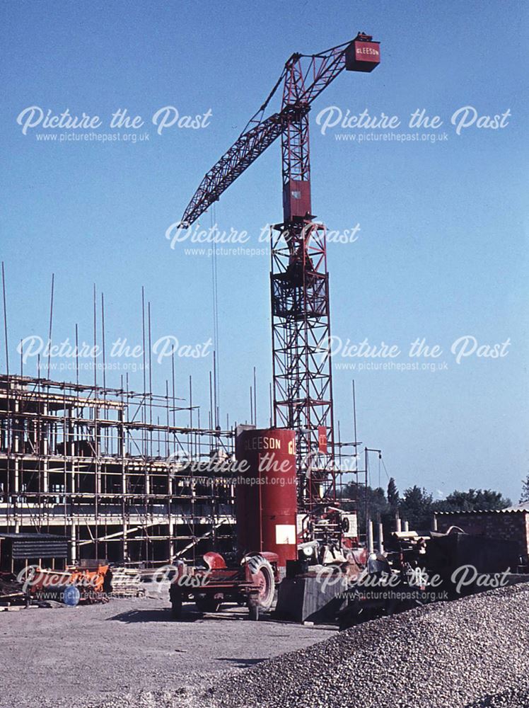 Construction of the AGD building, Chesterfield, June 1963