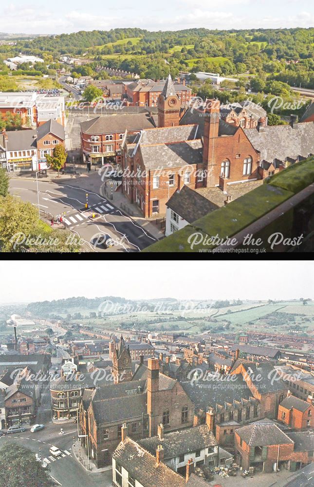 Tapton, Chesterfield, now and then