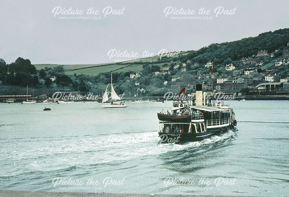 'Kingswear Castle' on River Dart, Kingswear, Devon, undated