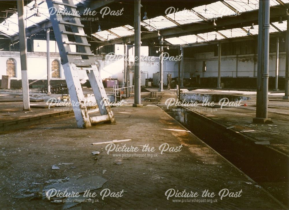 Barrow Hill Roundhouse, near Staveley, 1994 (Before Refurbishment)