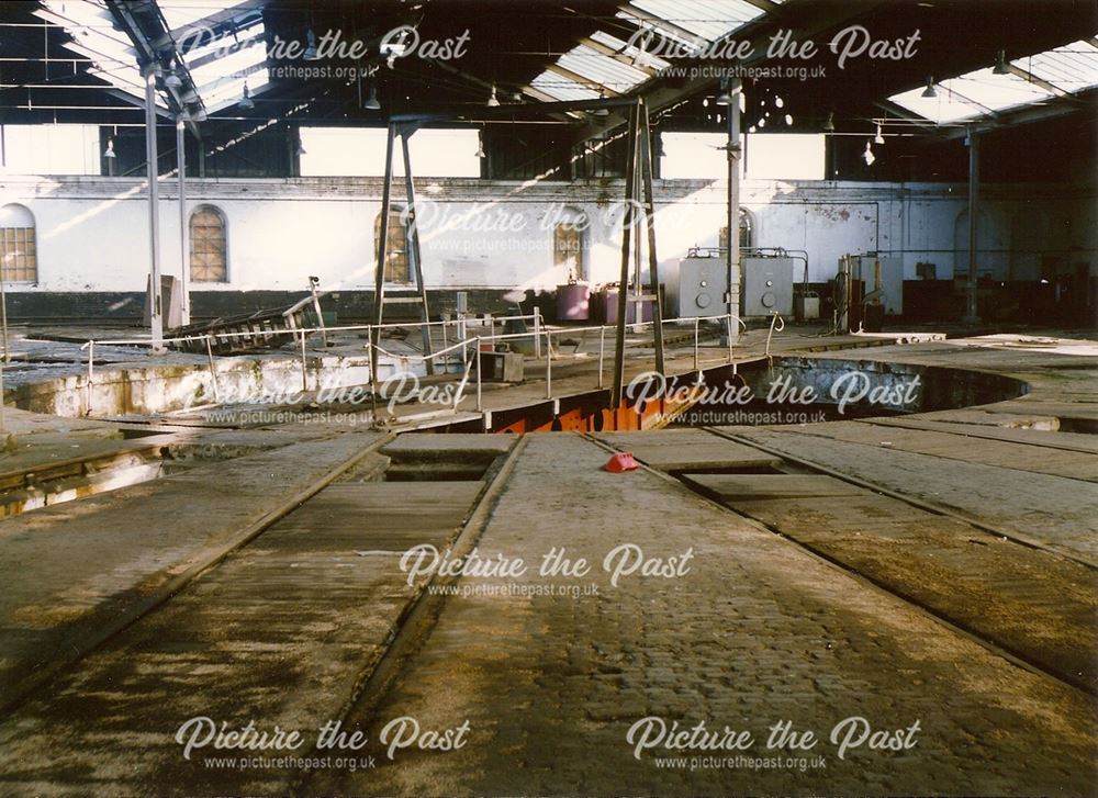 Barrow Hill Roundhouse, near Staveley, 1994 (Before Refurbishment)