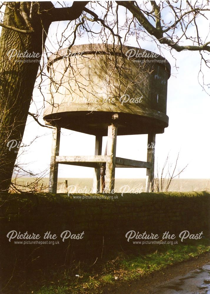 Concrete Water Tower, Hundall Lane, Old Whittington, 1994