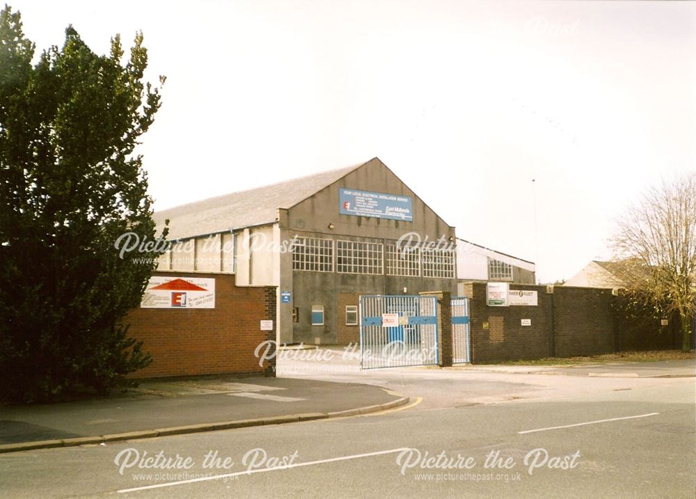 East Midlands Electricity Workshop Building, Chatsworth Road, Chesterfield, late1990s