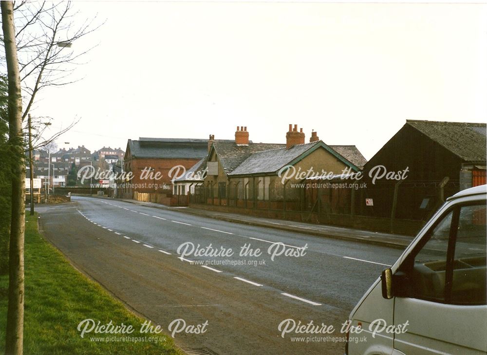Wagon Works and Gas Works, Station Road, Old Whittington, 1994