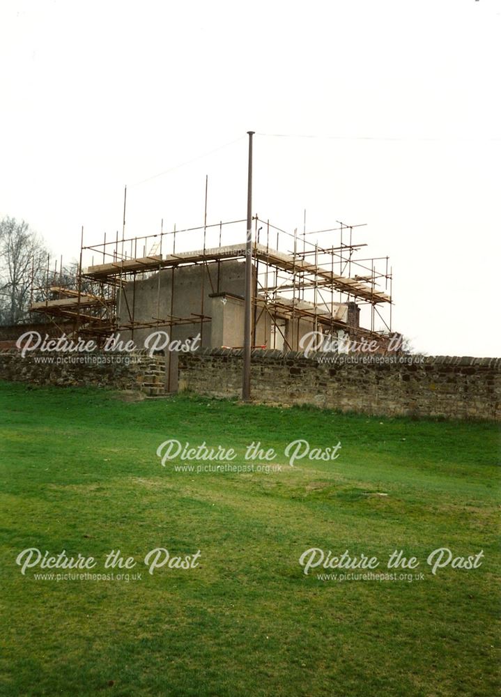 Demolition Before Construction of Tapton Park Innovation Centre, Tapton, 1996